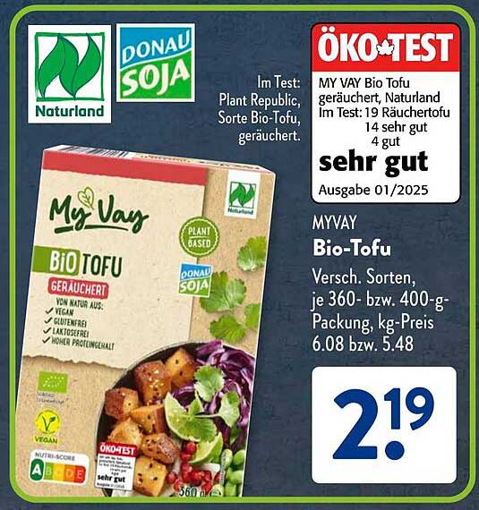 MY VAY Bio-Tofu geräuchert