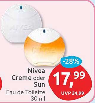 Nivea Creme oder Sun Eau de Toilette 30 ml