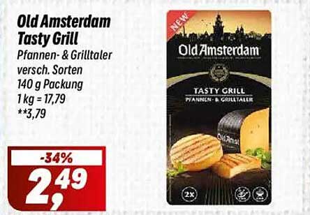 Old Amsterdam Tasty Grill Pfannen- & Grilltaler