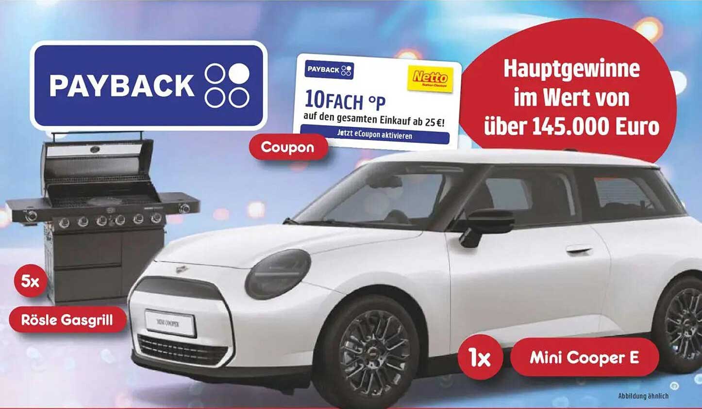PAYBACK Aktion: 10FACH Punkte auf Ihren Einkauf ab 25€ + große Hauptgewinne!