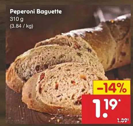 Peperoni Baguette 310 g