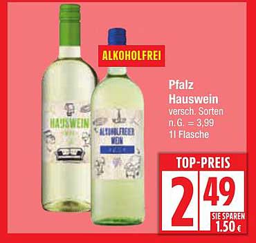 Pfalz Hauswein - verschiedene Sorten