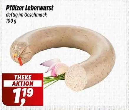Pfälzer Leberwurst deftig im Geschmack