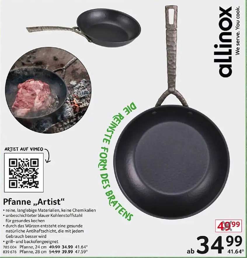 Pfanne „Artist“ von allinox