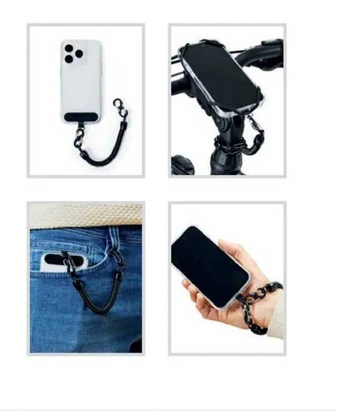 Praktische Smartphone-Halterung für Unterwegs