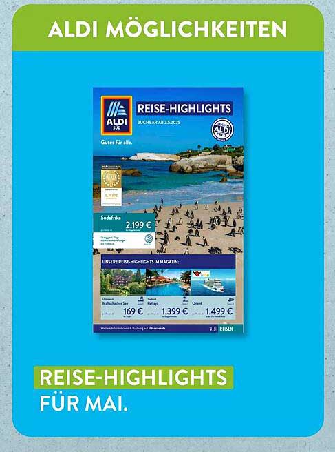REISE-HIGHLIGHTS FÜR MAI