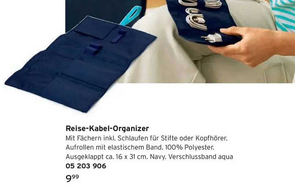 Reise-Kabel-Organizer