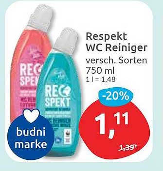 Respekt WC Reiniger 750 ml