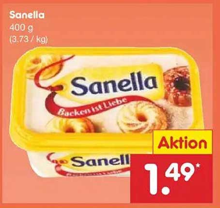Sanella 400 g - Backen ist Liebe