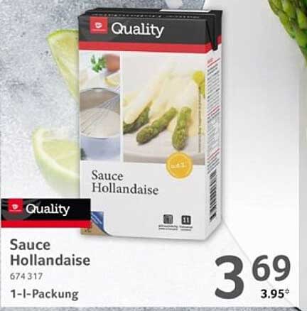 Sauce Hollandaise 1-I-Packung von Quality