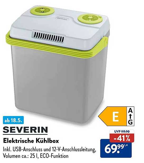SEVERIN Elektrische Kühlbox - 25 l
