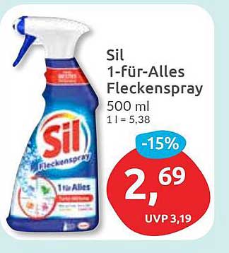 Sil 1-für-Alles Fleckenspray 500 ml - Jetzt für nur 2,69 €!