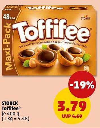 STORCK Toffifee, 400 g Maxi-Pack