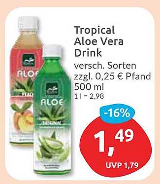 Tropical Aloe Vera Drink
