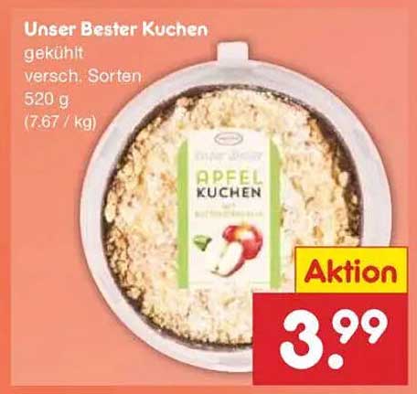 Unser Bester Kuchen - Variation Apfel