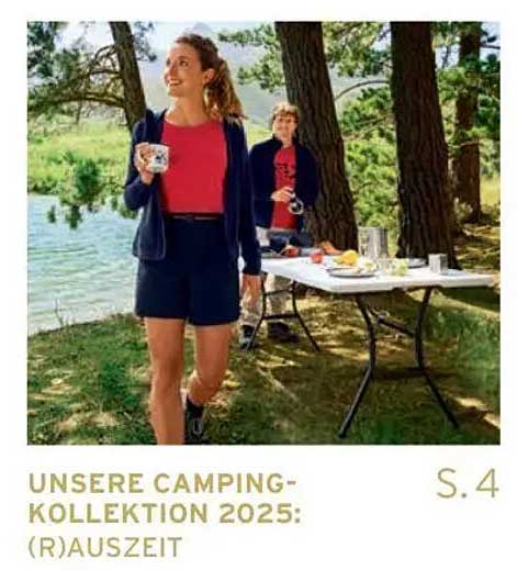 UNSERE CAMPING-KOLLEKTION 2025: (R)AUSZEIT
