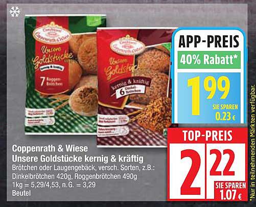 Unsere Goldstücke kernig & kräftig - Coppenrath & Wiese