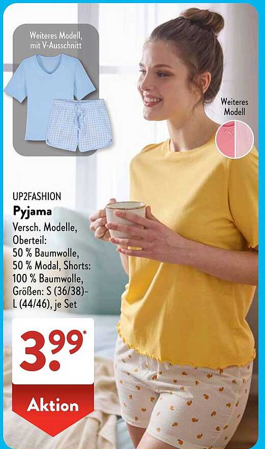 UP2FASHION Pyjama - Verschiedene Modelle