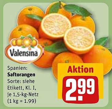 Valensina Saftorangen 1,5 kg