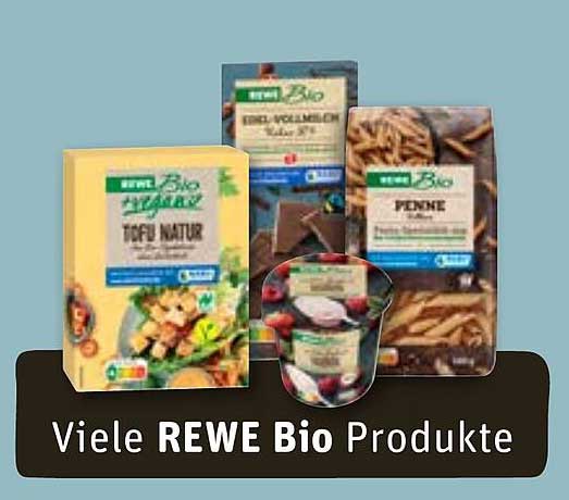 Viele REWE Bio Produkte