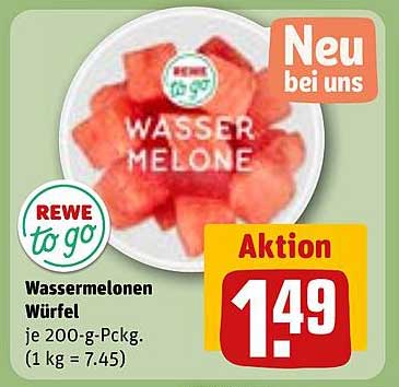 Wassermelonen Würfel
