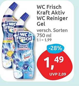 WC Frisch Kraft Aktiv WC Reiniger Gel - Verschiedene Sorten