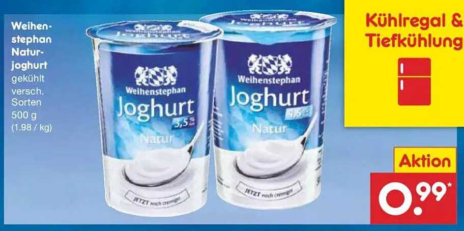 Weihenstephan Naturjoghurt 500 g