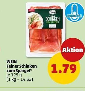 WEIN Feiner Schinken zum Spargel