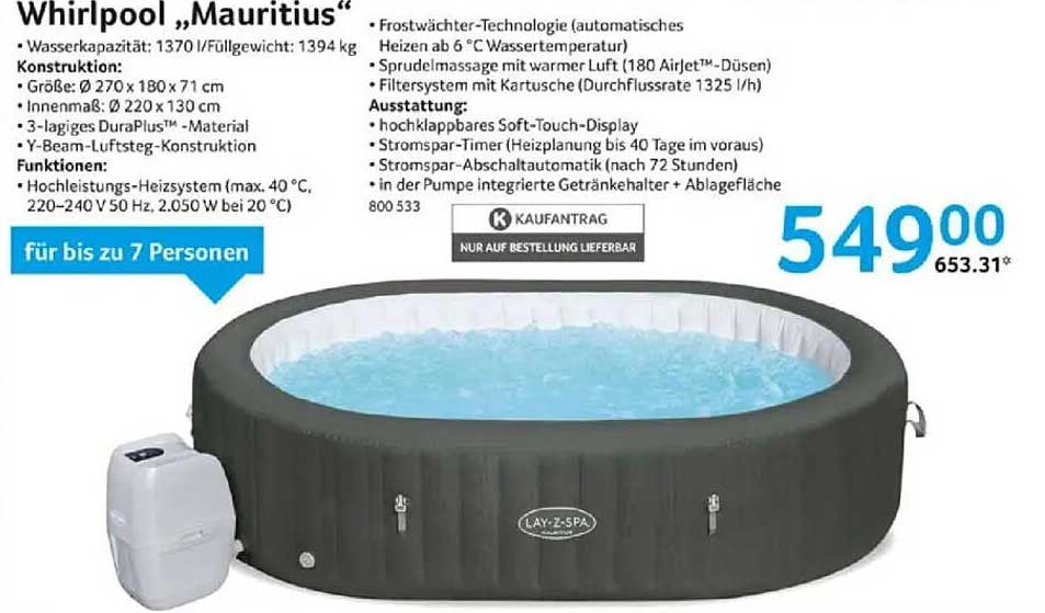 Whirlpool „Mauritius“