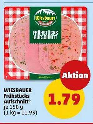 WIESBAUER Frühstücks Aufschnitt* je 150 g