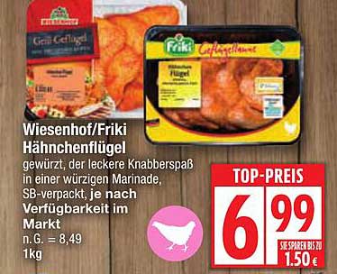 Wiesenhof/Friki Hähnchenflügel