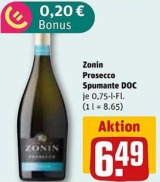 Zonin Prosecco Spumante DOC 0,75 l