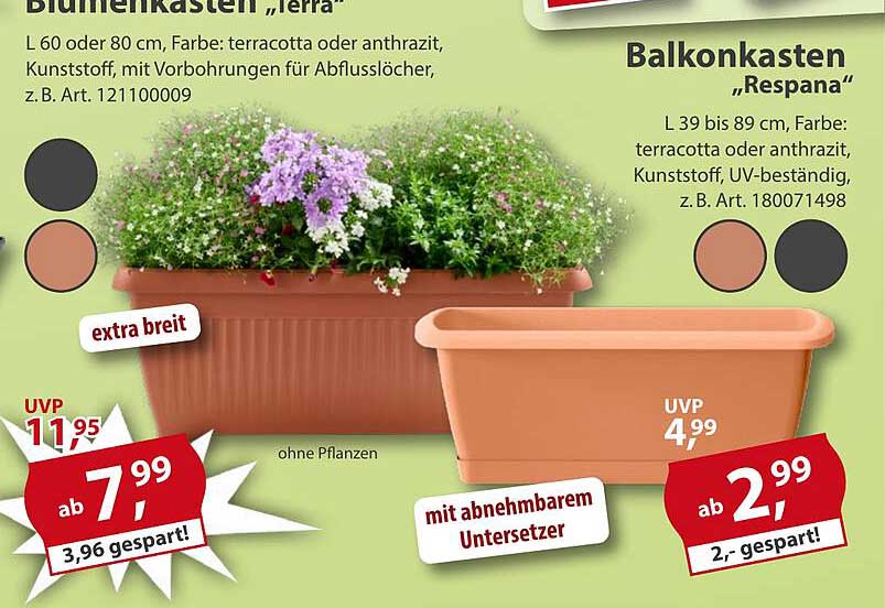 Blumenkasten „Terra“