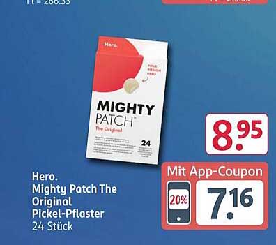 Hero Mighty Patch The Original Pickel-Pflaster 24 Stück