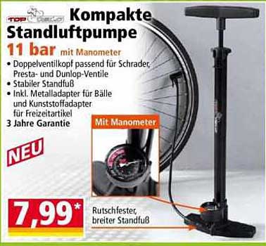 Kompakte Standluftpumpe