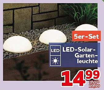 LED-Solar-Garten-Leuchte