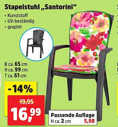 Stapelstuhl „Santorini“