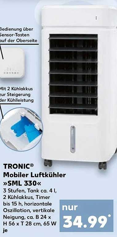 TRONIC® Mobiler Luftkühler »SML 330«