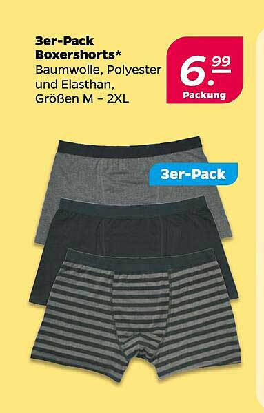 3er-Pack Boxershorts*