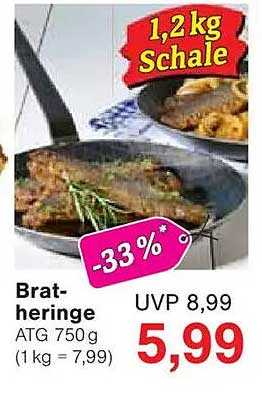 Brat-Heringe ATG 750g - Jetzt zum Sonderpreis!