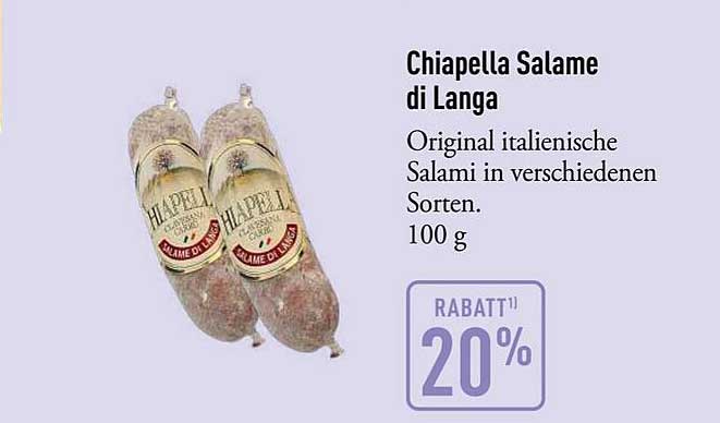 Chiapella Salame di Langa