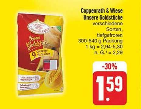 Coppenrath & Wiese Unsere Goldstücke – verschiedene Sorten, tiefgefroren