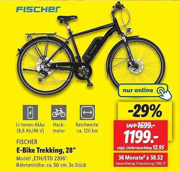 FISCHER E-Bike Trekking, 28"