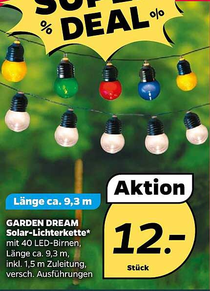 GARDEN DREAM Solar-Lichterkette