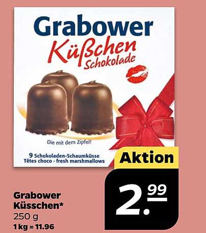 Grabower Küsschen Schokolade