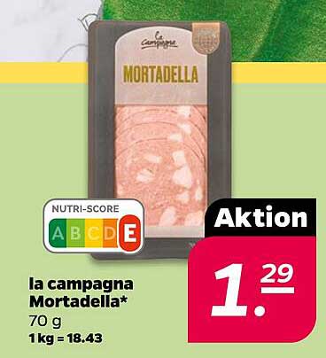 la campagna Mortadella* 70 g