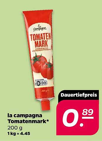 la campagna Tomatenmark 200 g