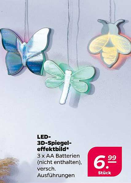 LED-3D-Spiegel-Effektbild