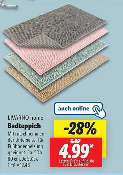 LIVARNO home Badteppich - Jetzt zum Sonderpreis!