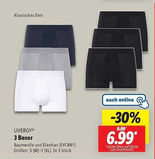 LIVERGY® 3 Boxer